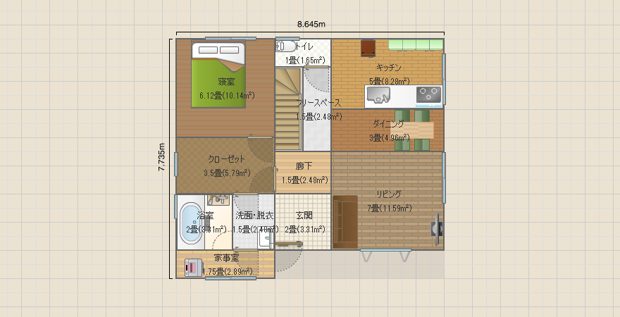 29坪の家