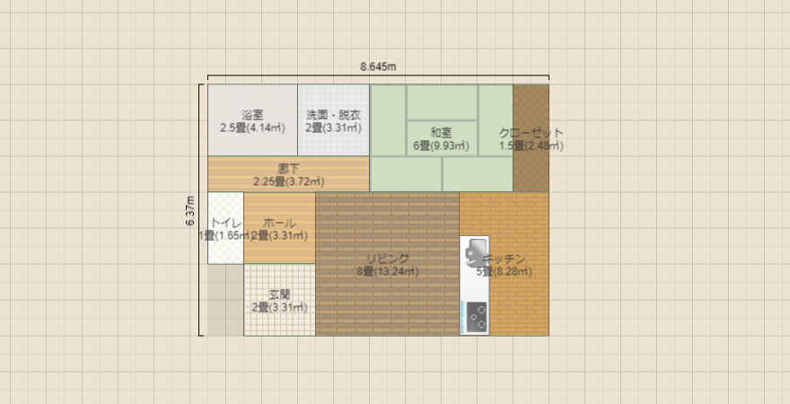 コンパクト平屋
